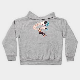 Minimalist Twintelle Kids Hoodie